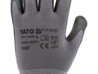 Beschermende Nylon Handschoenen Gecoat Met Geschuimd Nitril Met Anti-Slip Stippen Maat 10