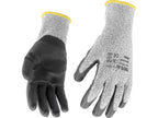 Hppe Anti-Snijbeschermende Handschoenen, Zwart Pu Gecoat, Maat 9