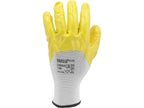 Beschermende Polyester Handschoenen Gecoat Met Oliebestendig Nitril Maat 10