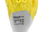 Beschermende Polyester Handschoenen Gecoat Met Oliebestendig Nitril Maat 10