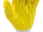 Beschermende Polyester Handschoenen Gecoat Met Oliebestendig Nitril Maat 10