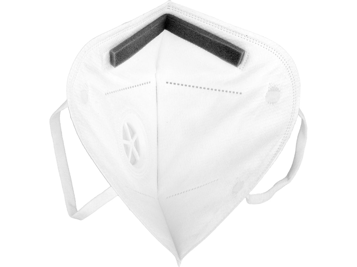 Halve Gezichtsmaskers Met Oorlussen En Stoffilter Met Ventiel 3 Stuks Ffp2/Pz