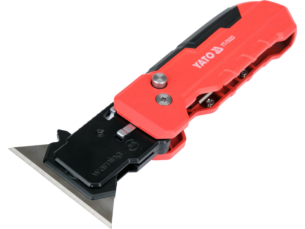 Utility Knife With Trapez Blade, Scraper