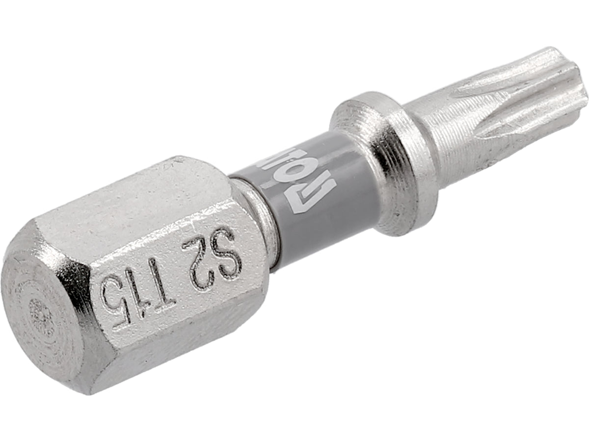 Bits 1/4''X25 MM T15 2 Stuks Ni