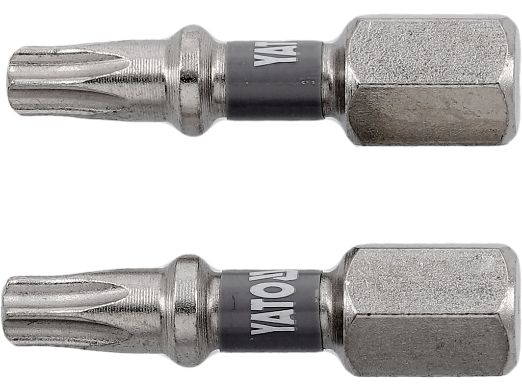 Bits 1/4''X25 MM T20 2 Stuks Ni
