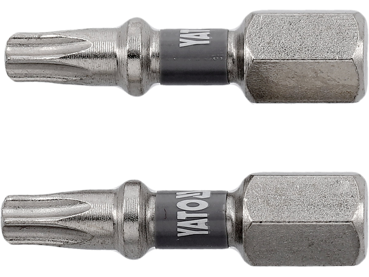 Bits 1/4''X25 MM T20 2 Stuks Ni