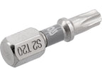 Bits 1/4''X25 MM T20 2 Stuks Ni