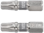 Bits 1/4''X25 MM T30 2 Stuks Ni