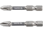 Bits 1/4''X50MM PH2 2 Stuks Ni