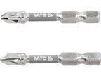 Bits 1/4''X50MM PZ2 2 Stuks Ni