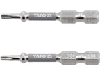Bits 1/4''X50 MM T10 2 Stuks Ni