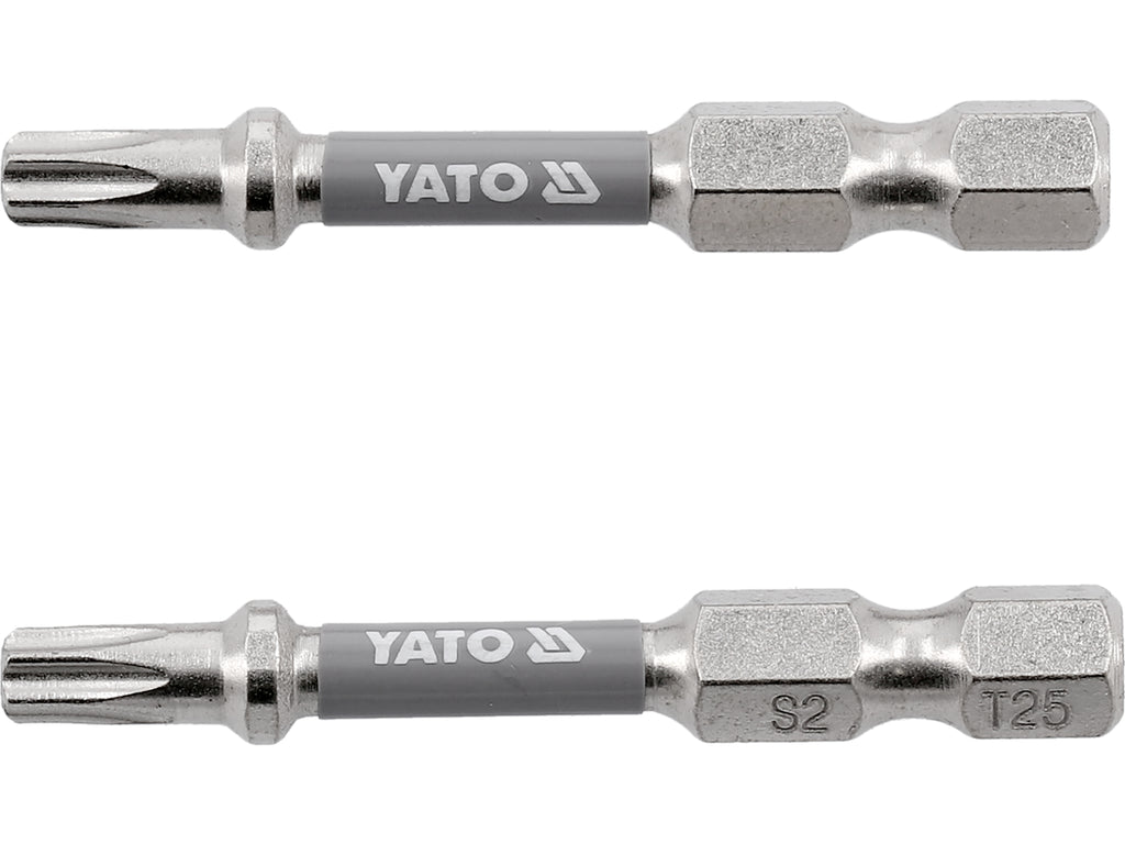 Bits 1/4''X50MM T25 2 Stuks Ni