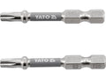Bits 1/4''X50MM T25 2 Stuks Ni