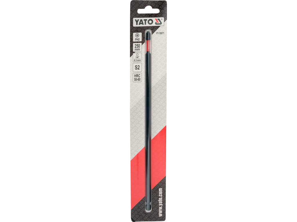 Impactbit 1/4"250 MM PH2 1 Stuks