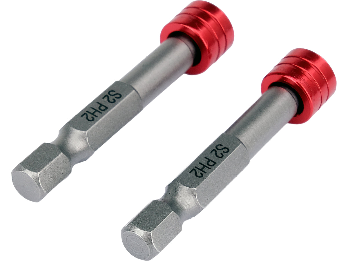 Bits Met Frame En Magnetisch 1/4"X50MM PH2 2 Stuks
