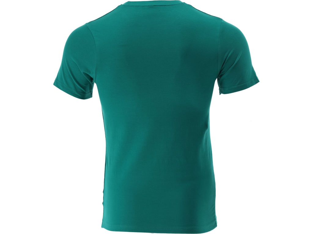 T-Shirt, Lange Serie, Groen Met Elastaan, Maat. Xl