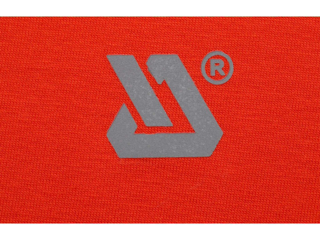 Zacht Poloshirt, Oranje, Maat. S