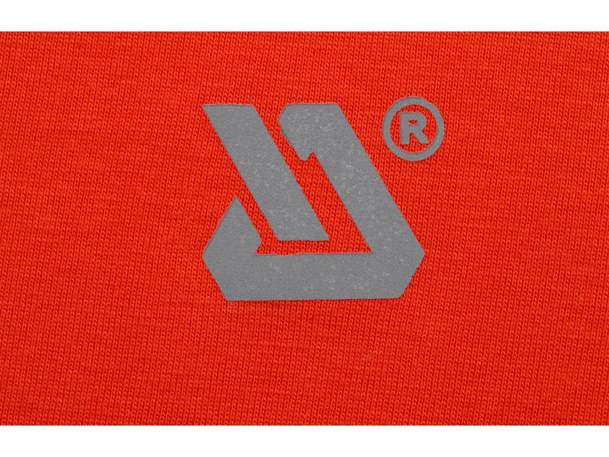 Zacht Poloshirt, Oranje, Maat. S