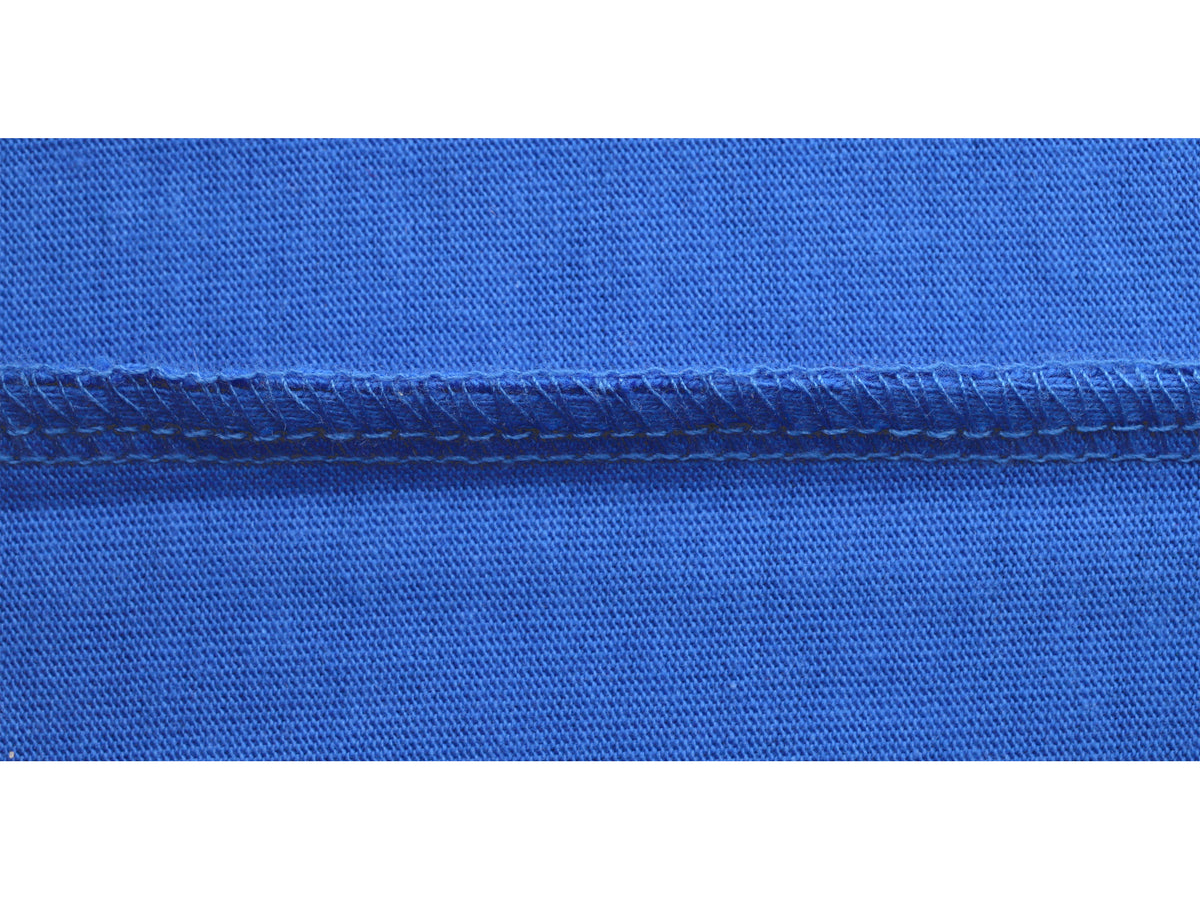 Zacht Poloshirt, Blauw, Maat. L