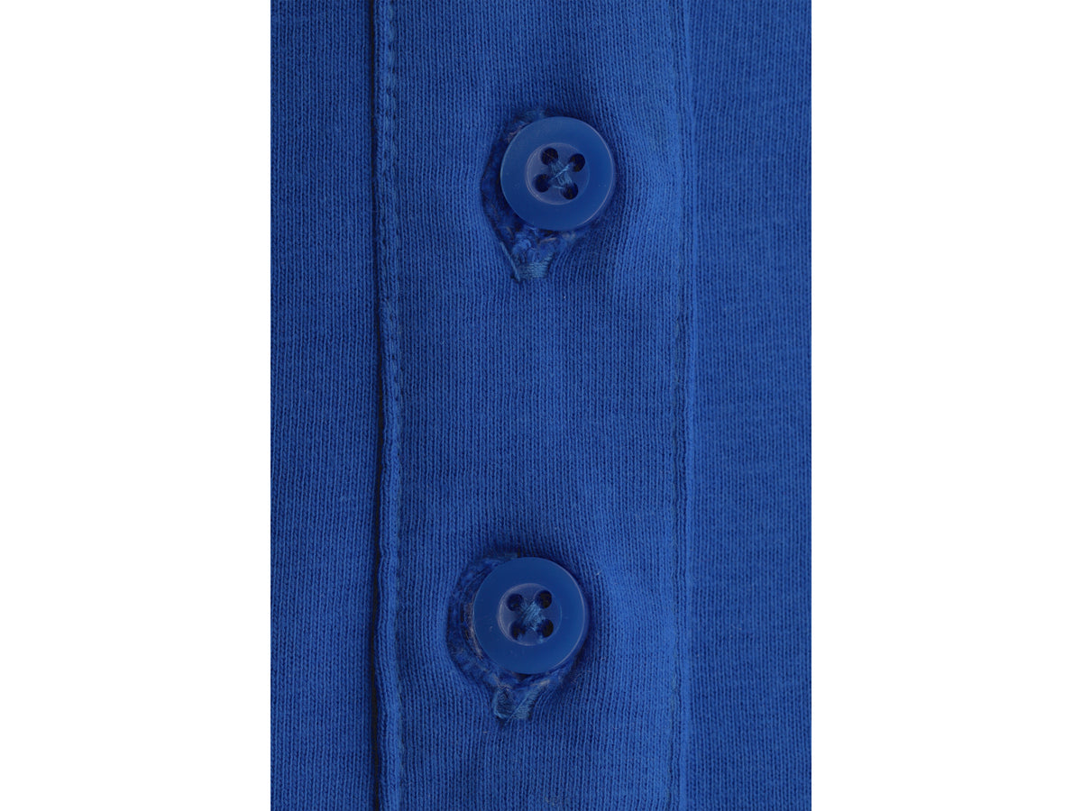 Zacht Poloshirt, Blauw, Maat. S