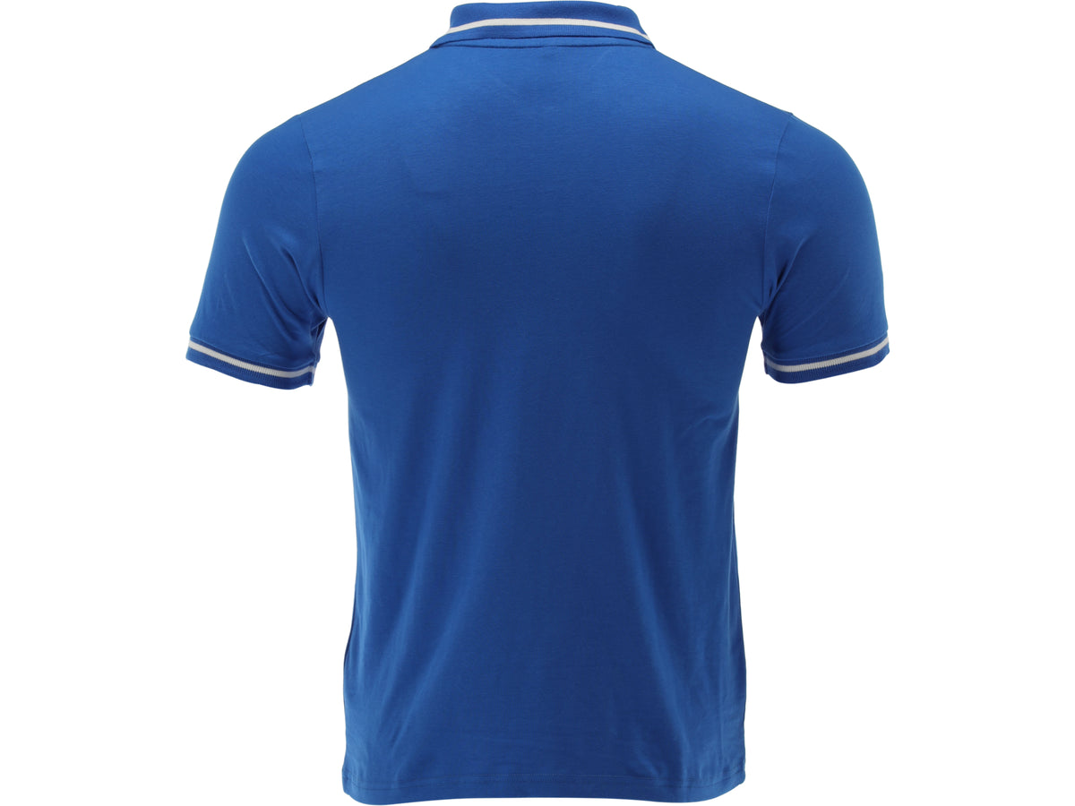 Zacht Poloshirt, Blauw, Maat. 2XL