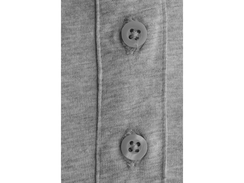 Zacht Poloshirt, Grijs Melange, Maat. 2XL
