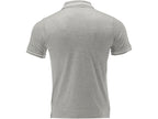 Zacht Poloshirt, Grijs Melange, Maat. 3XL