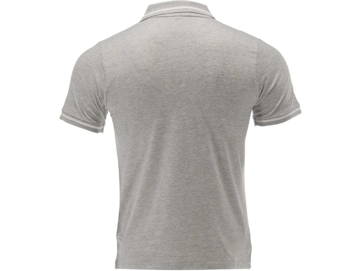 Zacht Poloshirt, Grijs Melange, Maat. 2XL