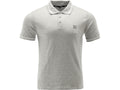 Zacht Poloshirt, Grijs Melange, Maat. 3XL