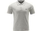 Zacht Poloshirt, Grijs Melange, Maat. 2XL