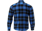 Flanellen Overhemd, Blauw, Maat. 2XL