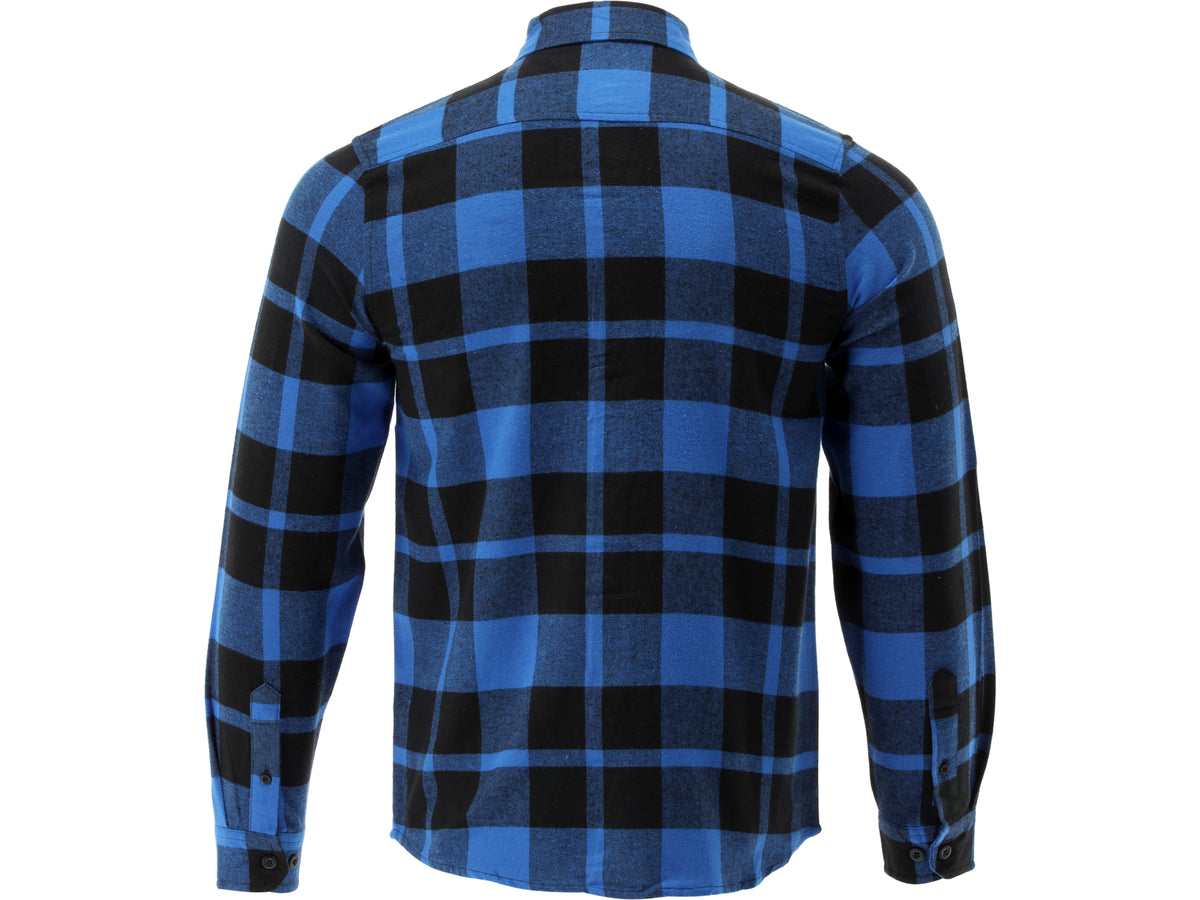 Flanellen Overhemd, Blauw, Maat. 2XL