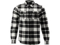 Wit Flanellen Overhemd, Maat. 3XL