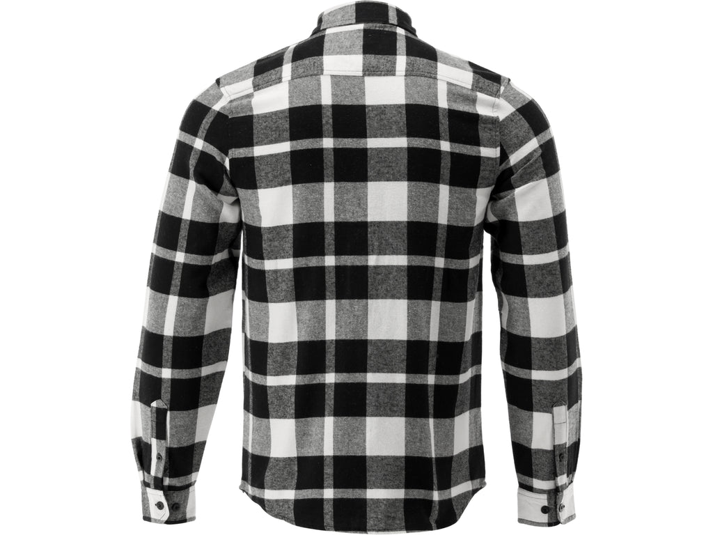 Wit Flanellen Overhemd, Maat. 2XL