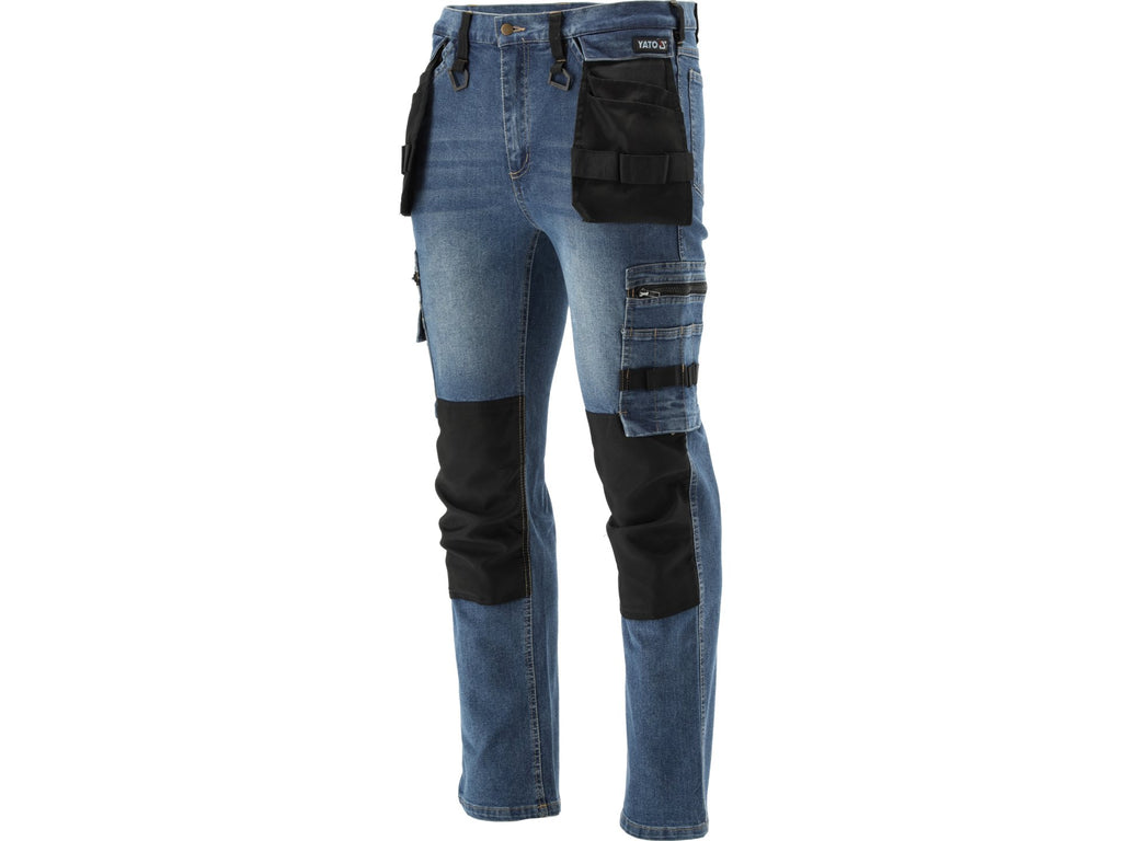 Montage Werkbroek Stretch Jeans Donkerblauw Maat. 2XL