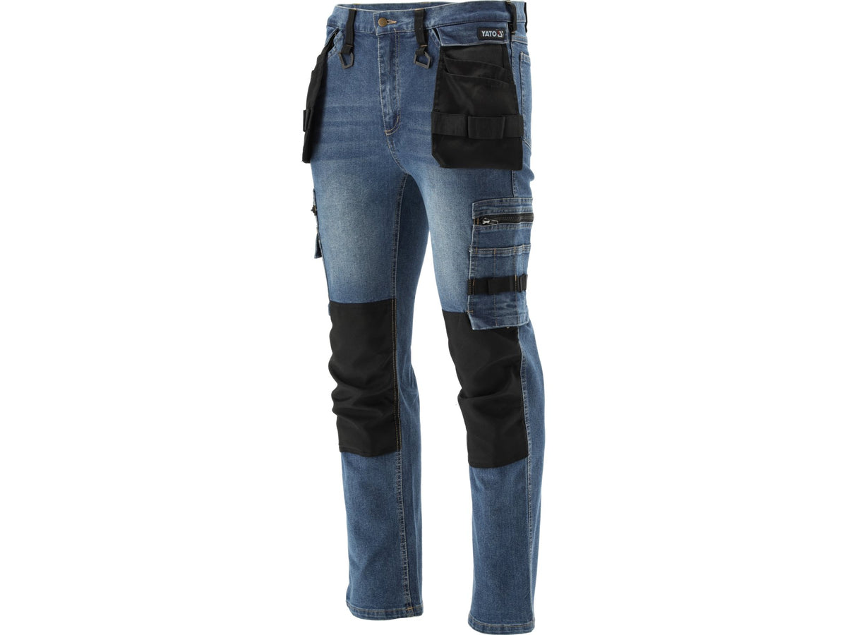 Montage Werkbroek Stretch Jeans Donkerblauw Maat. 2XL