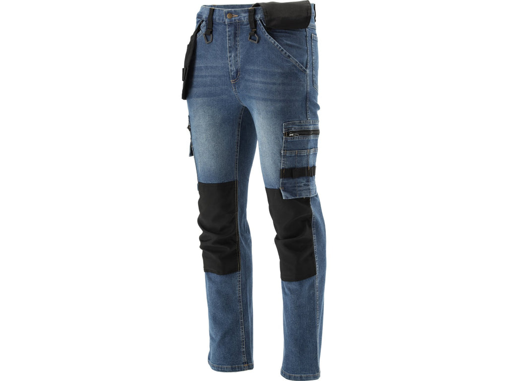 Montage Werkbroek Stretch Jeans Donkerblauw Maat. 2XL
