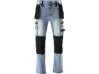 Passende Werkbroek Stretch Jeans Lichtblauw Maat. S