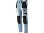 Passende Werkbroek Stretch Jeans Lichtblauw Maat. 2XL