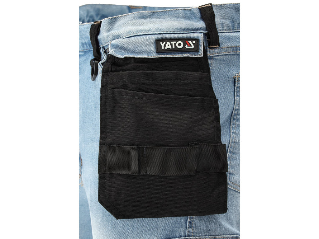 Passende Werkbroek Stretch Jeans Lichtblauw Maat. Xl
