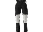 Werkbroek 4-WAY Stretch Serval Zwart Maat. S