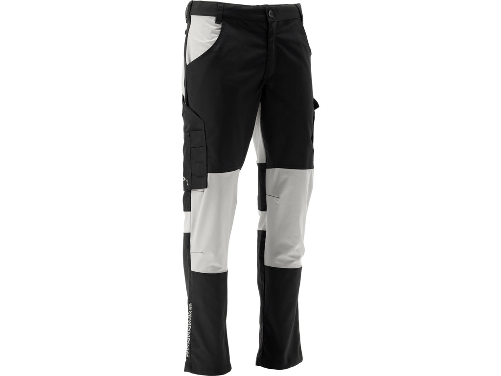 Werkbroek 4-WAY Stretch Serval Zwart Maat. S