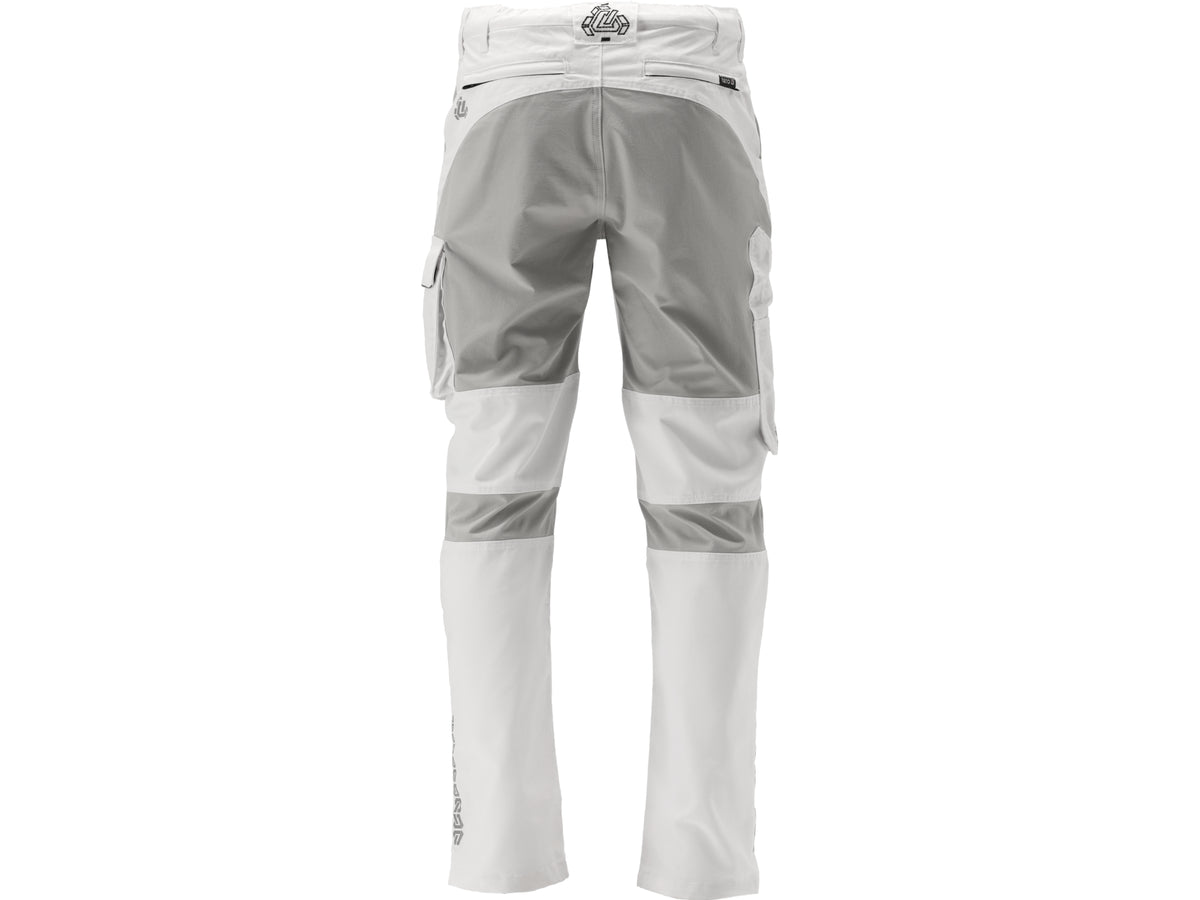 Werkbroek 4-WAY Stretch Serval Wit Maat. S