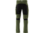Werkbroek 4-WAY Stretch Serval Groen Maat. M