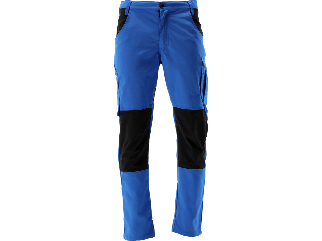 Werkbroek 4-WAY Stretch Serval Blauw. Maat 3XL