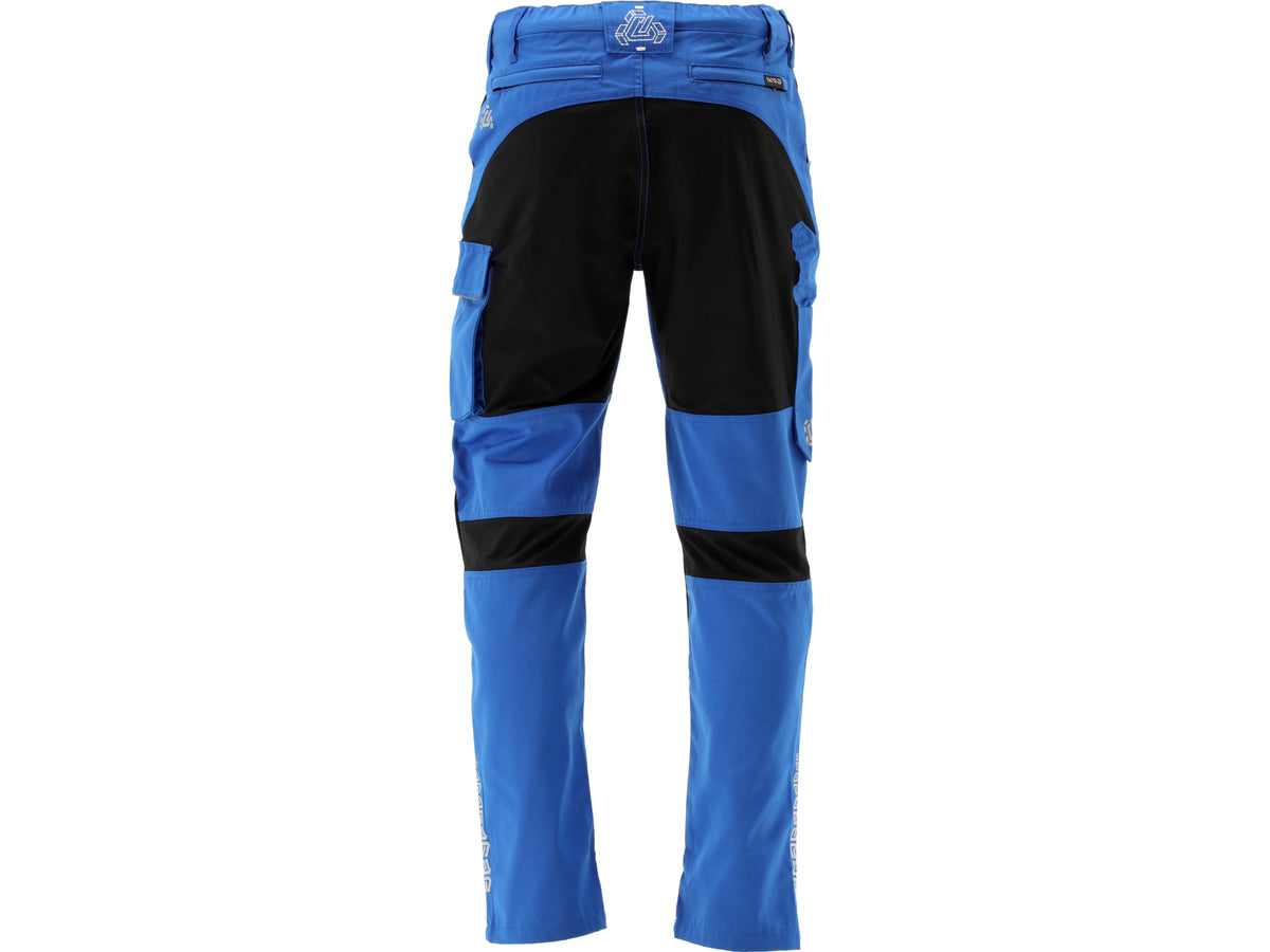 Werkbroek 4-WAY Stretch Serval Blauw. Maat 3XL