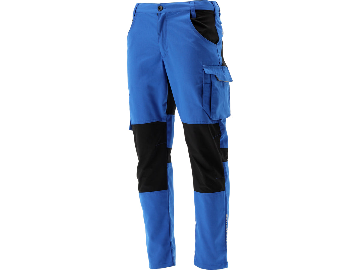 Werkbroek 4-WAY Stretch Serval Blauw. Maat 3XL