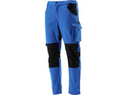 Werkbroek 4-WAY Stretch Serval Blauw. Maat Xl