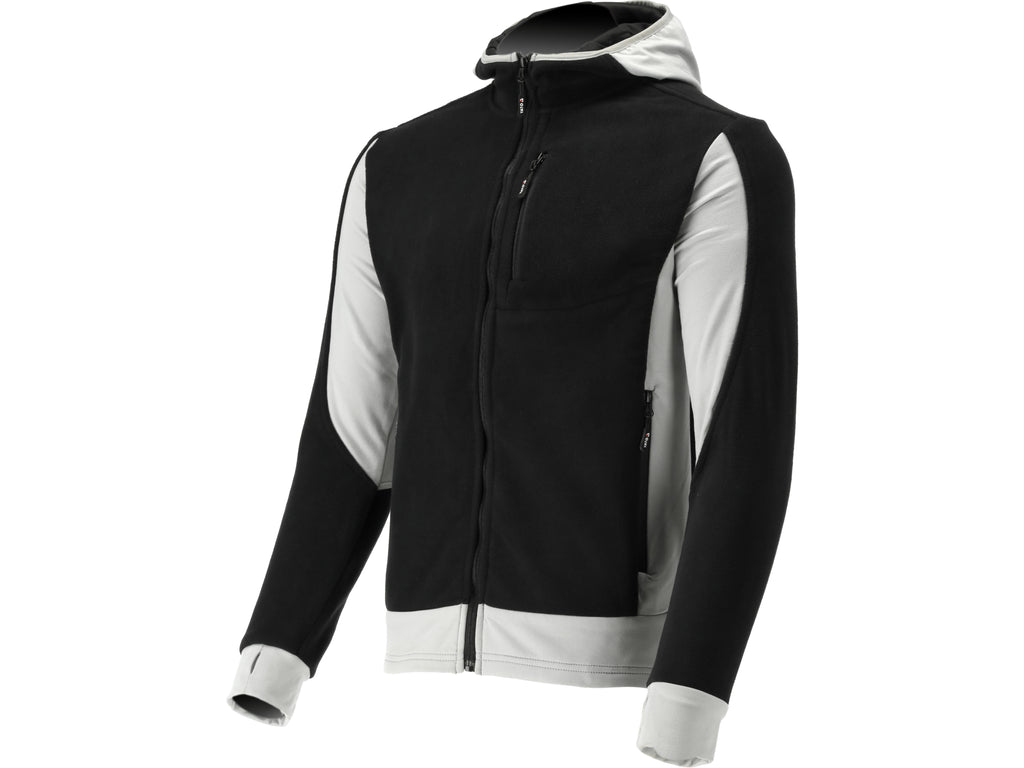Sarna Fleece Met Capuchon Zwart Maat. M