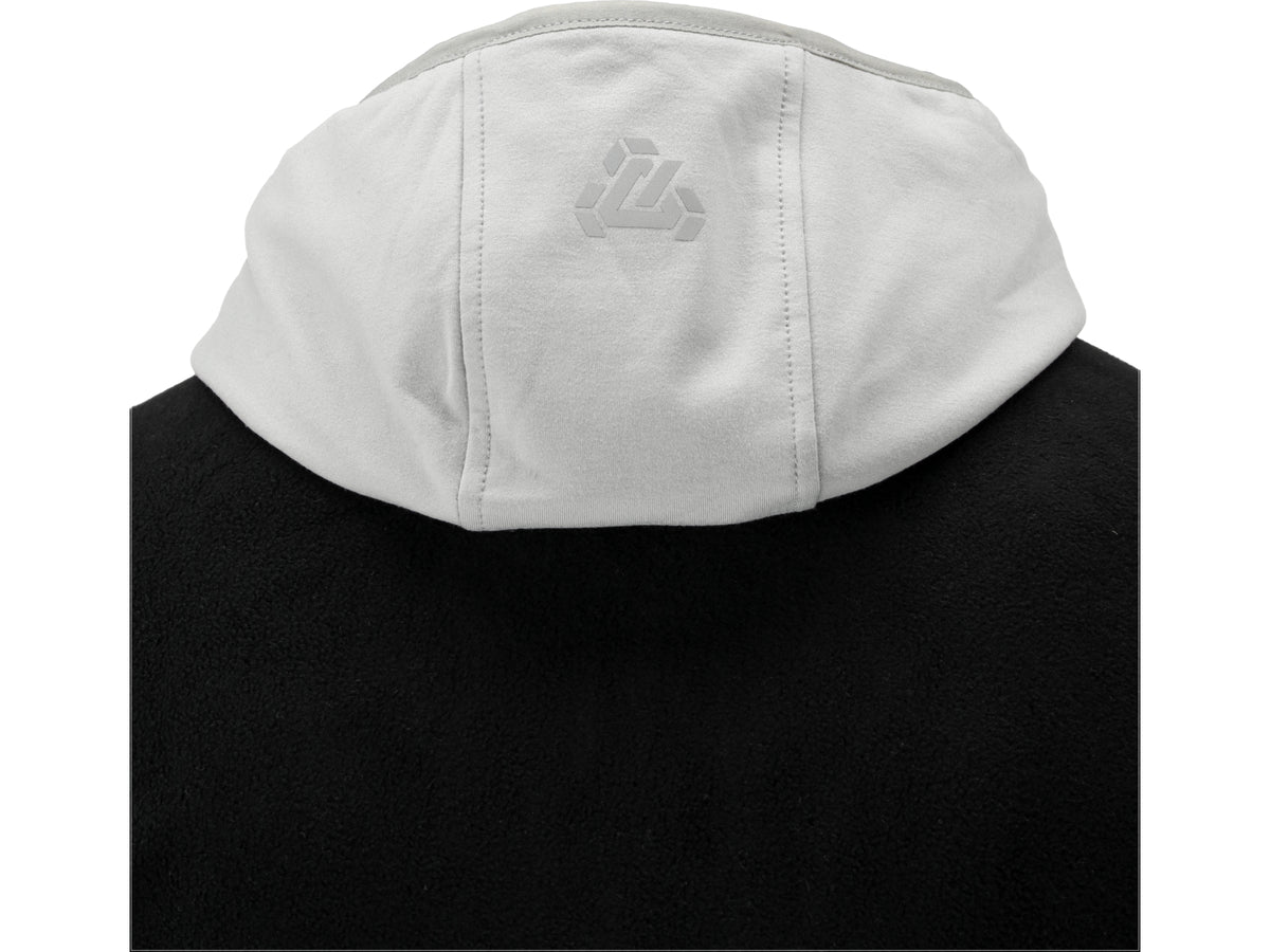 Sarna Fleece Met Capuchon Zwart Maat. M